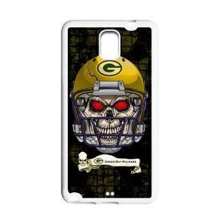 NFL Skull Helmet Green Bay Packers Team Logo Samsung Galaxy Note 3(TPU) Case Cell Phones & Accessories