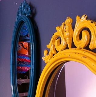 funky baroque mirror by the forest & co