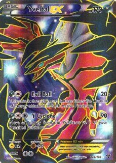 Yveltal EX Full Art 144/146 Xy Pokemon Card Toys & Games