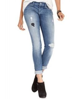 GUESS Jeans, Medium Wash Destroyed   Jeans   Women