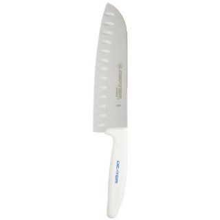 SofGrip SG144 7GE PCP 7" Duo Edge Santoku Style Cooks Knife with Soft Rubber Grip Handle