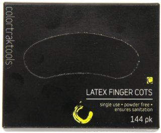 Colortrak Latex Finger Cots, 144 Count (Pack of 4)  Hair Highlighting Products  Beauty