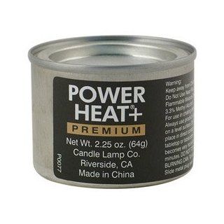 Candle Lamp Company PH0005, Powerheat Fuel Chafer, Case Of 144 (06 0381) Category Canned Heat  Butane Camping Stove Replacement Fuel  Sports & Outdoors