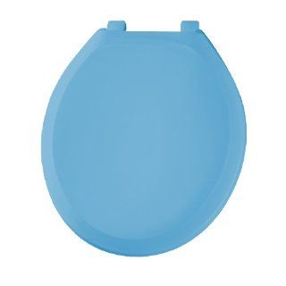 Bemis 200TC144 Plastic Round Toilet Seat, New Orleans Blue    