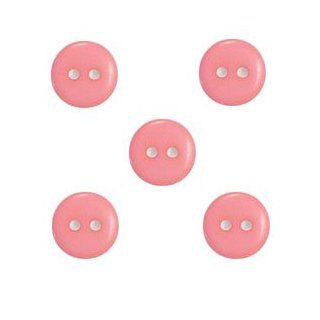 Small Light Pink Buttons 11mm, Quantity of 144, Lead Free & Perfect for Children's Clothes & Toys, 1 Gross Light Pink 11mm