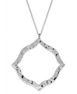 Studio Silver Sterling Silver Necklace, Hammered Taj Mahal Pendant   Necklaces   Jewelry & Watches