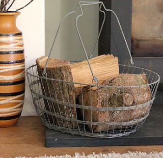 wire storage basket by the forest & co