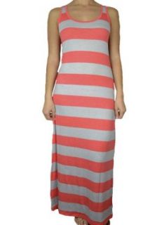 143Fashion Ladies Fashion Striped Long Maxi Dress