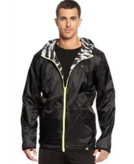 Nike Jacket, Hooded Packable Printed Windbreaker   Coats & Jackets   Men