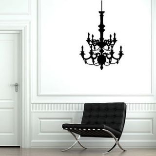 contemporary chandelier wall stickers by parkins interiors