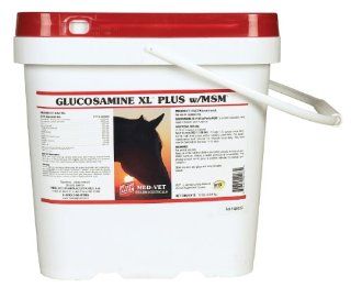 Med Vet Glucosamine XL Plus MSM 10 lb  Horse Nutritional Supplements And Remedies 