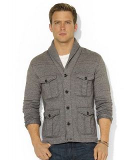 Polo Ralph Lauren Sweater, 4 Pocket Fleece Cardigan   Sweaters   Men