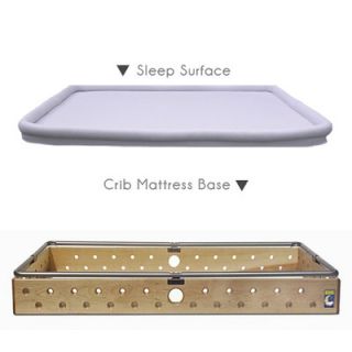 Secure Beginnings Circle Crib Mattress Base with Sleep Surface
