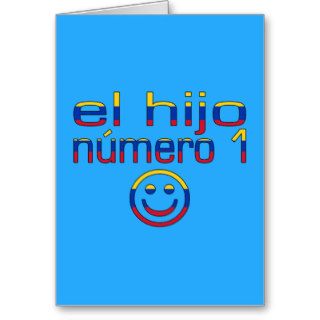 El Hijo Número 1   Number 1 Son in Venezuelan Cards