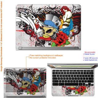 Decalrus   Matte Decal Skin Sticker for Google Samsung Chromebook with 11.6" screen (IMPORTANT read Compare your laptop to IDENTIFY image on this listing for correct model) case cover Mat_Chromebook11 137 Computers & Accessories