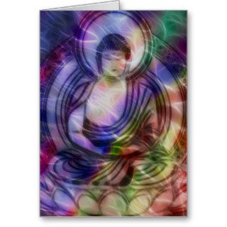 Buddha Energy 3 Greeting Cards