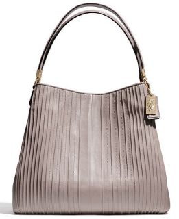 COACH MADISON SMALL PHOEBE SHOULDER BAG IN PINTUCK LEATHER   Handbags & Accessories