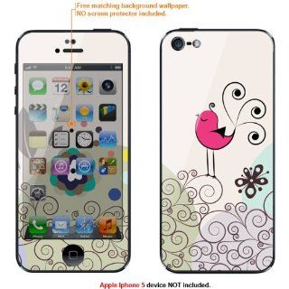 Decalrus Protective Decal Skin Sticker for Apple Iphone 5 case cover Iphone5 139 Cell Phones & Accessories