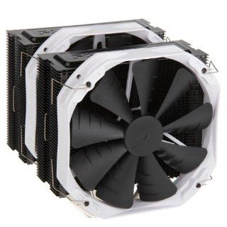 Phanteks CPU Cooler with 5 x 8mm Dual Heat pipes, 140mm Premium Fans and PWM Adaptor, Patented P.A.T.S Coating, PH TC14PE_BK (Black) Computers & Accessories