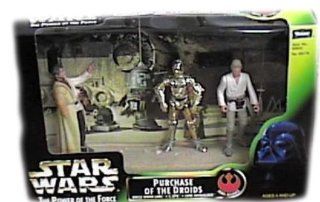 Star Wars Power of the Force Cinema Scenes > Purchase of the Droids Toys & Games