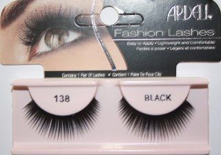 Ardell Fashion Lashes   138 Black  Fake Eyelashes And Adhesives  Beauty