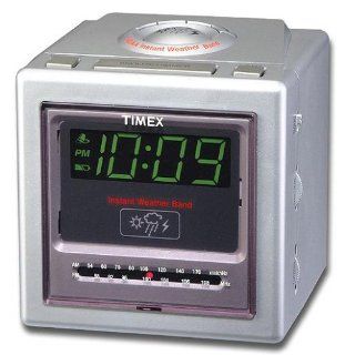 Timex NOAA Weather Space Saver Clock Radio T239S   Weather Monitoring Clocks