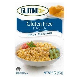 Glutino, Pasta Elbows 8oz [pack of 12] ( Value Bulk Multi pack) Health & Personal Care