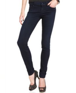 GUESS Skinny Leg Jeans, Silicone Black Wash   Jeans   Women