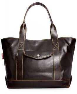 Dooney & Bourke Handbag, Smooth Leather Large Pocket Shopper   Handbags & Accessories
