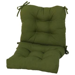 Outdoor Summerside Green Seat/ Back Combo Cushion Outdoor Cushions & Pillows
