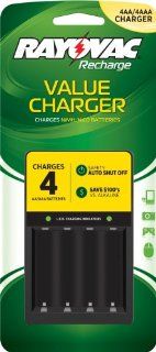Rayovac 4 Position Value Charger, AA/AAA, PS133 Health & Personal Care