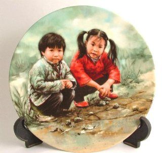 Chinese Childrens Games series Chinese Chess by Kee Fung Ng CP133   Decorative Plaques