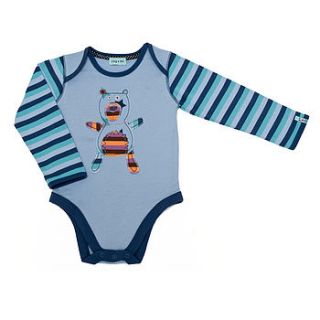 baby body suits with applique by award winning lilly + sid
