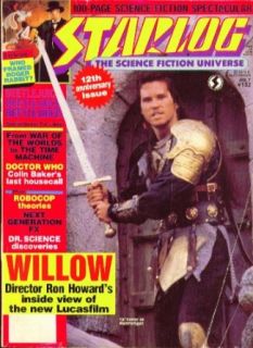 STARLOG #132 Ron Howard Willow Colin Baker Dr Who Beetlejuice RoboCop 7 1988 Entertainment Collectibles