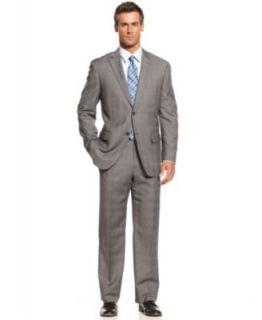 Alfani Grey Neat Suit   Suits & Suit Separates   Men