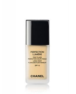 CHANEL PERFECTION LUMIRE Long Wear Flawless Fluid Sunscreen Makeup Broad Spectrum SPF 10   Makeup   Beauty