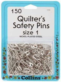Dritz Quilter's Safety Pins Size 1 150/Pkg C131