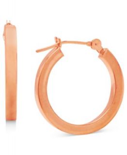 14k Rose Gold Earrings, Large Hoop   Earrings   Jewelry & Watches