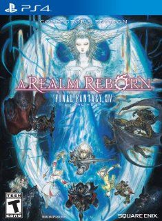 Final Fantasy XIV A Realm Reborn (Collector's Edition)   PlayStation 4 Video Games