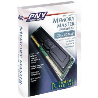 PNY R2X128M168 PC800 256MB RDRAM Memory Upgrade Electronics