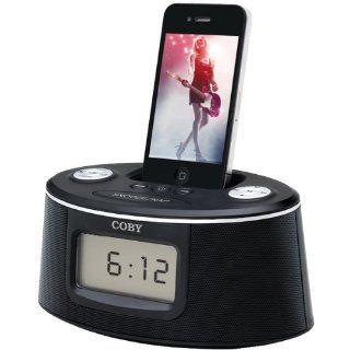 Coby Csmp127 Am/Fm Clock Radio & Dock Electronics