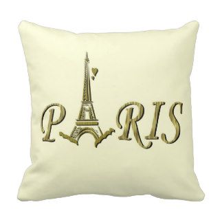 Paris American MoJo Pillows