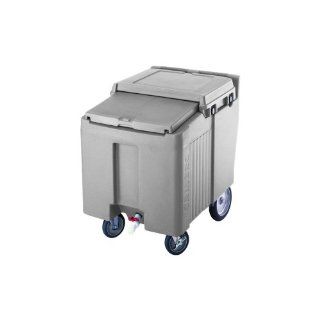 Cambro ICS125LB 180 Sliding Lid Polyethylene Standard Height Ice Caddy, 29 1/4 Inch, Gray Kitchen & Dining