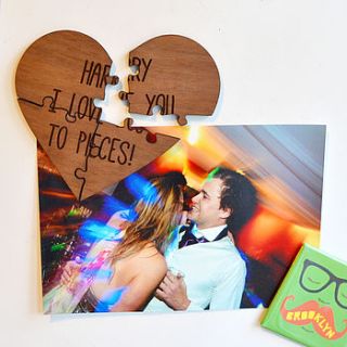 i love you to pieces jigsaw magnet by made lovingly made