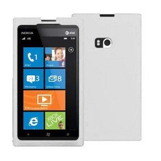 5 in 1 Bundle For Nokia Lumia 900 Silicone Gel Skin Phone Protector Cover Case White + Clear LCD Screen Protector + Car Charger + Home Travel Charger + Sync USB Data Cable Cell Phones & Accessories