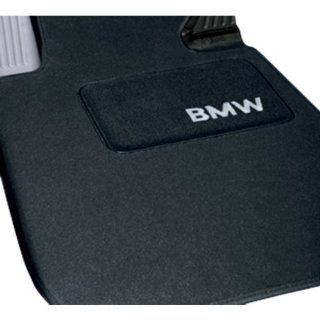 BMW 51 47 9 124 740 Carpeted Floor Mats with BMW Lettering Heel Pad   Anthracite Automotive