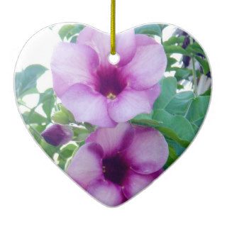 Dominican Republic Flowers Christmas Tree Ornament