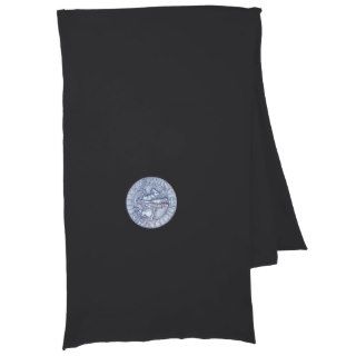 Medieval Seal of the Knights Templar Design Scarves