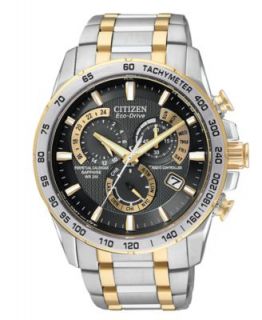 Seiko Watch, Mens Chronograph Coutura Two Tone Stainless Steel Bracelet 40mm SNAE56   Watches   Jewelry & Watches