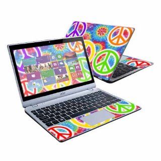 MightySkins Protective Skin Decal Cover for Acer Aspire V5 122P Laptop with 11.6" touch screen Sticker Skins Peaceful Explosion Electronics